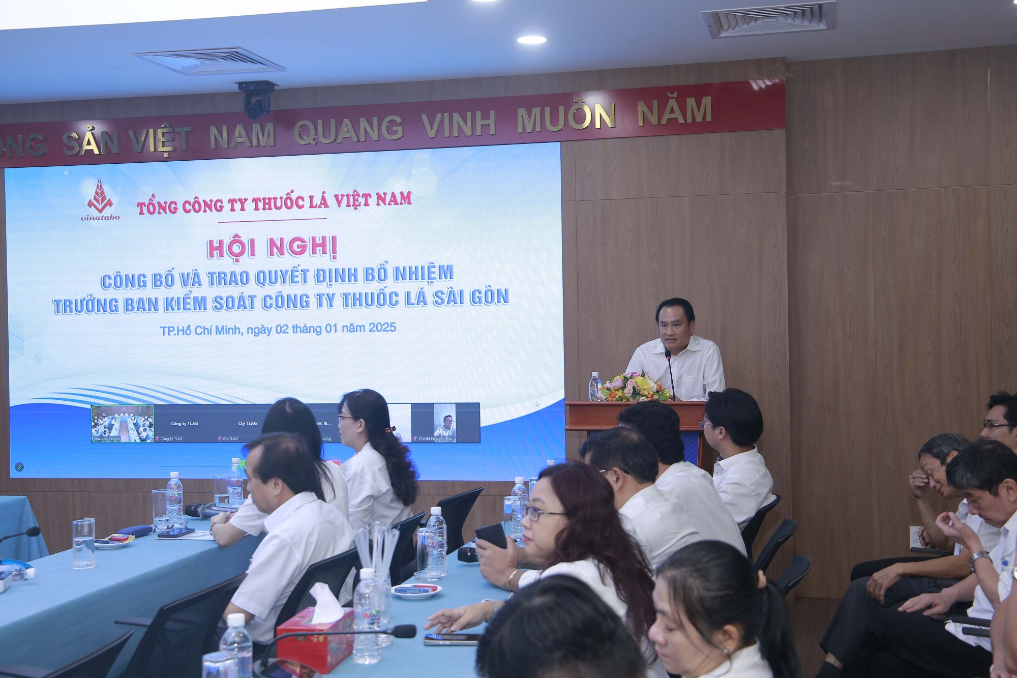 Ông Phạm Nguyên Bình phát biểu nhận nhiệm vụ mới
